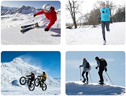 Zimski šešir za muškarce za muškarce kaciga s poklopcem uha za penjanje na biciklističko skijanje trčanja kapice s lubanjem