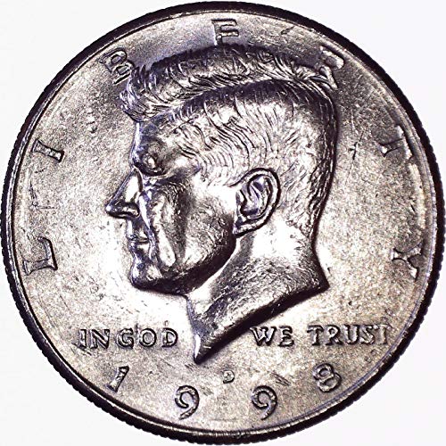 1998. d Kennedy pola dolara 50c vrlo fino