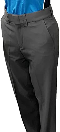 Smitty | BBS-361 | Ženske premium četveronožne ravne hlače s ravnim prednjim pločama s kosim džepovima | Hlačice s ugljenom