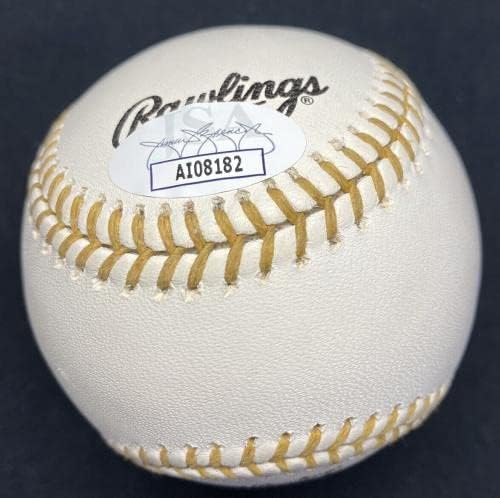 Mark McGwire potpisao logo za zlatne rukavice BASEBALL JSA - Autografirani bejzbols