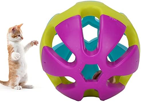 Pounce zveckanje zvona, hvatajući interaktivne igračke s kuglicama za mačke, kućni ljubimci opskrbljuju mačju zveckanje igračke
