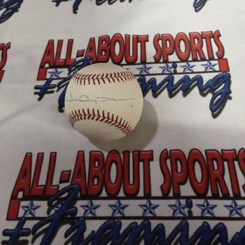 Johnny Damon Autentični potpisani bejzbol autogramirani Steiner - Autografirani bejzbols