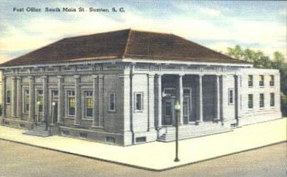 Sumter, razglednica Južne Karoline
