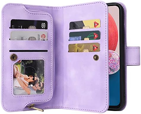 Futrola za flip mobitel, torbica za novčanik kompatibilna s 913 4ND / 5ND, tanka Futrola za flip telefon od PU kože, zaštitna