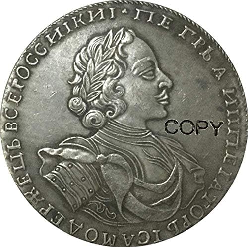Izazov novčića 1722 Peter I Russia Coins Copy CopyCollection Pokloni kolekcija novčića