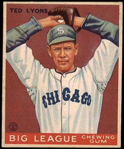 1933. Goudey 7 Ted Lyons Chicago White Sox VG/EX+ White Sox