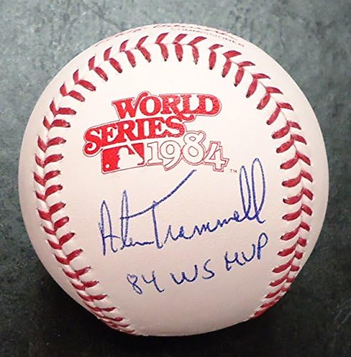 Alan Trammell Autografirani bejzbol - 1984. Svjetska serija Ball