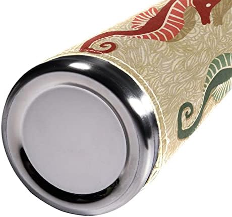 sdfsdfsd 17 oz vakuum izolirana boca od nehrđajućeg čelika Sportska boca za kavu putnika tikvica omotana koža omotana BPA