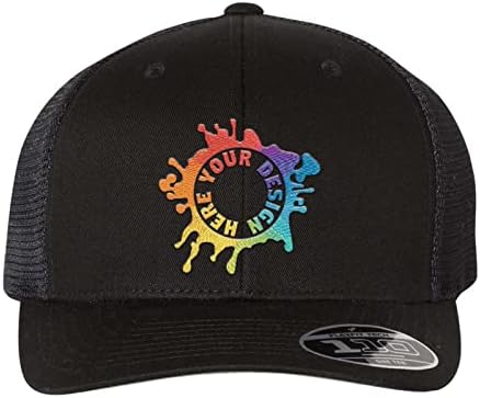 Mato & Hash Custom Hats s mojim logotipom | Vezeni šešir za posao | Trucker Flexfit 110m