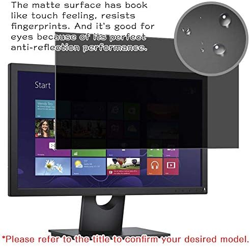 Synvy zaštitnik zaslona za privatnost, kompatibilan s Toshiba 32 LCD TV 32G9 Anti Spy Film Starttors [Ne ublaženo staklo]