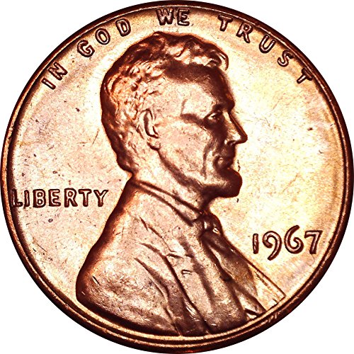 1967. Lincoln Memorial Cent 1c briljantno necirkuliran