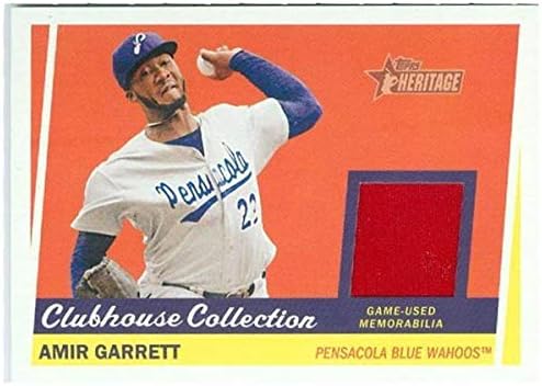 Amir Garrett igrač bejzbol kartice nosio je dres komad Topps Heritage ccrag rookie - bejzbol ploča s rookie karticama
