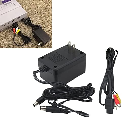 Kabel za napajanje AC adaptera i AV kabel za Super Nintendo SNES Systems
