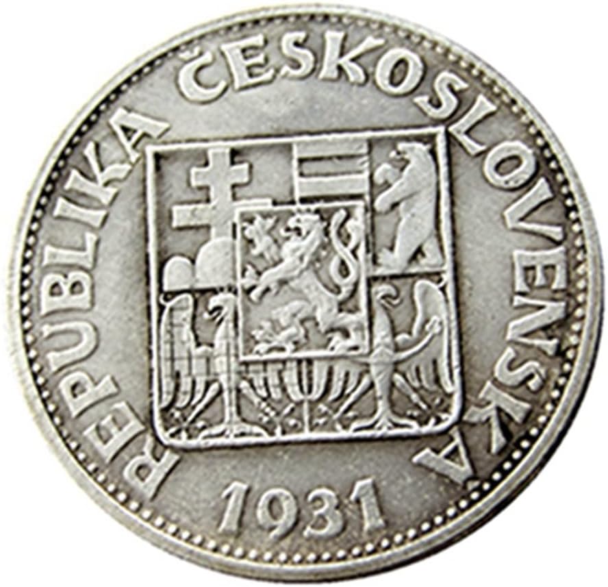 Američki komemorativni novčić od pola dolara 1931. Strani reprodukcija srebrni izvor