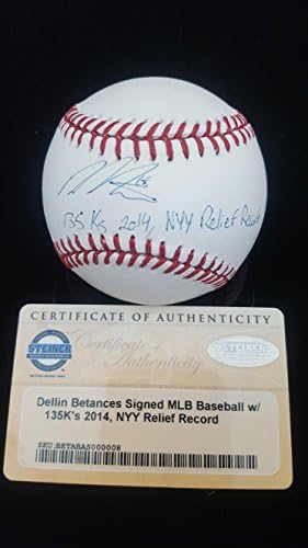 Dellin Betances potpisao je ML bejzbol, w/ nyy rekordni rekord