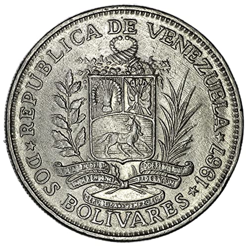 1967. Britanska kraljevska kovnica Venezuela grb y43 2 Prodavač bolivares vrlo dobar