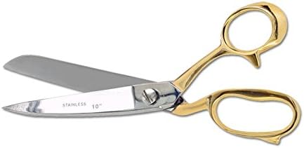Wolfpack Intl 10-in Professional Scissors Scissors sa zlatnim ručkama super oštrim noževima od nehrđajućeg čelika