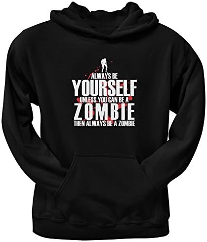 Uvijek budi svoj zombi crni pulover pulover
