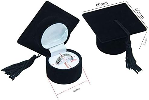 Pokloni za mladenku kutija za prstenje u obliku liječničkog šešira Kreativni organizator kutija za nakit kutija za pohranu