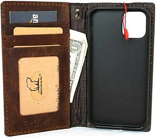 Torbica od prirodne Vintage kože za torbicu od 13 inča ručno izrađena torbica luksuzna mekana držač kreditne kartice Vintage