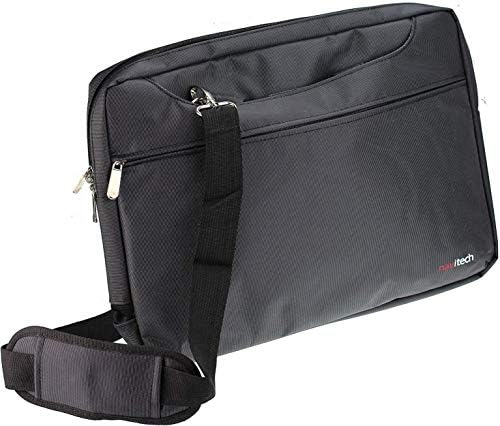 NavItech crno elegantna putnička torba otporna na vodu - kompatibilna s OUZRS 10 inčnim Android tabletom