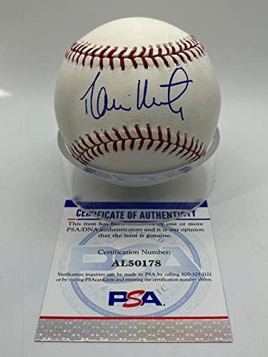 Ramon Martinez Giants Cubs potpisali su službeni MLB bejzbol PSA DNA - Autografirani bejzbol