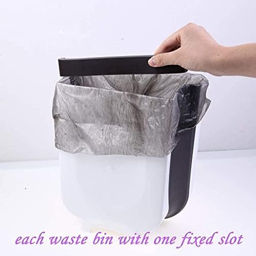 Bucket bucket bucket za kuhinjska vrata ormara za ispraznost, viseća kanta za smeće zidna kanta za odlaganje otpada u kupaonici