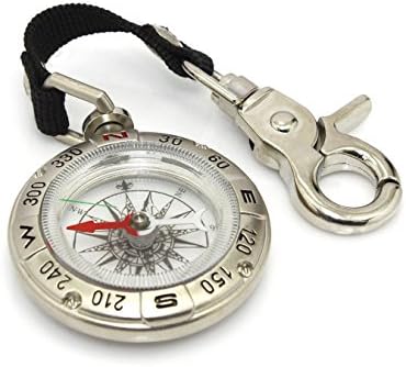 Niegienna-klasični džepni stil kompasa prijenosnih vanjskih navigacijskih alata za preživljavanje s privjesom za ključeve