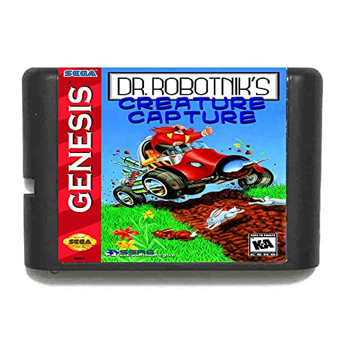 ClassicGame Dr.Rrobotniks Creature Capture 16 Bit MD Game Card za Sega Mega Drive for Genesis
