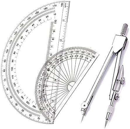 Kompas set profesionalni kompas - alati za geometriju matematike kompasa za studente kompas za mjerenje CHERPASS COMPASS