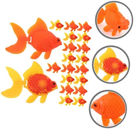 20pcs umjetne zlatne ribice Pribor za akvarij oprema za lažne ribe plastika