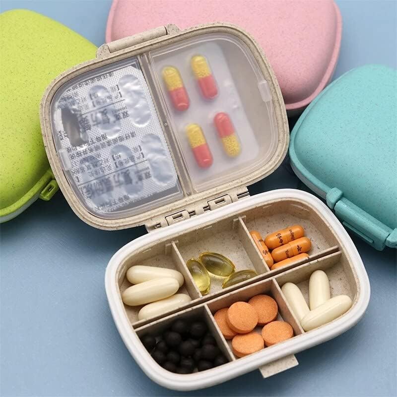 8 mrežastih kutija za tablete organizator tableta putni spremnik vitaminska kutija za tablete kutija za pohranu tableta