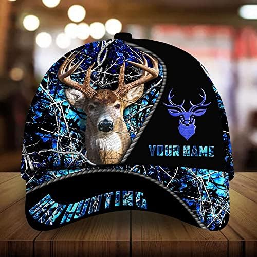 Jimhuz 2022 Premium jedinstveni šeširi za lov na jelene 3d višebojni 3d Brown Personalizirani