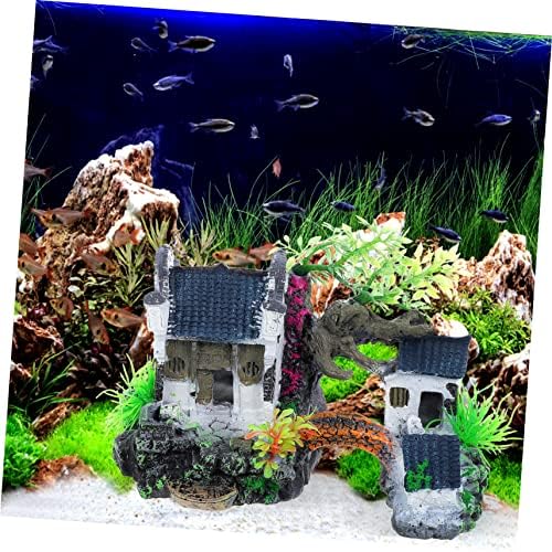 balacoo ribe tenk pejzaž kuća za smola obrt gmahni dekor decorciones para salas de casa riba tenk house riba akvarij akvarij