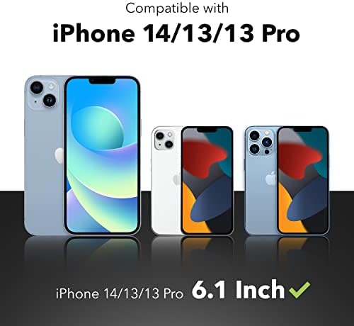 Zagg InvisibleShield Glass XTR za iPhone 13 i 13 Pro, teški D30 materijal, ultra osjetljiv i gladak dodir, zaštita od plavog
