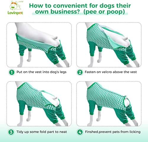 Kombinezon za pse s potpunim pokrivanjem-zaštita od rana kirurški e - ovratnik alternativna košulja za oporavak pripijeno