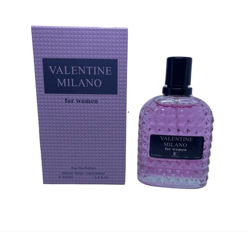 Dolcy mirisi Donna rođena u romskom parfemu za žene Valentine Milano Eau de Parfum sprej - 3,4oz / 100 ml