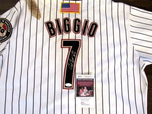 Craig Biggio 2001 Houston Astros Hof potpisao je automatsko veličanstveno domaće utakmice JSA - Autografirani MLB dresovi