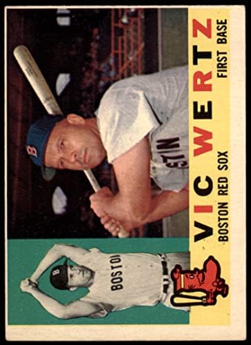 1960. Topps 111 Vic Wertz Boston Red Sox Dean's Cards 2 - Good Red Sox