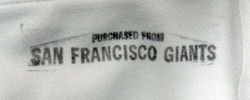 1992. San Francisco Giants Steve Hosey 29 Igra izdana White Jersey DP08479 - Igra korištena MLB dresova