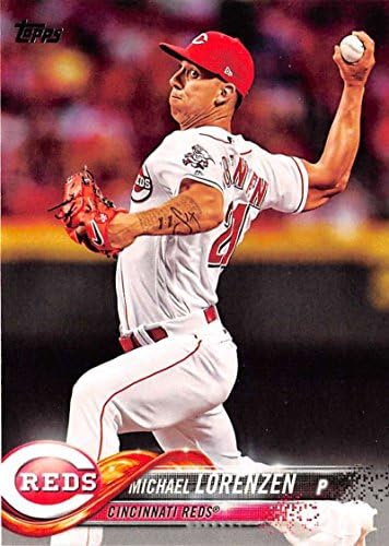 2018. Topps 137 Michael Lorenzen Cincinnati Reds Baseball Card