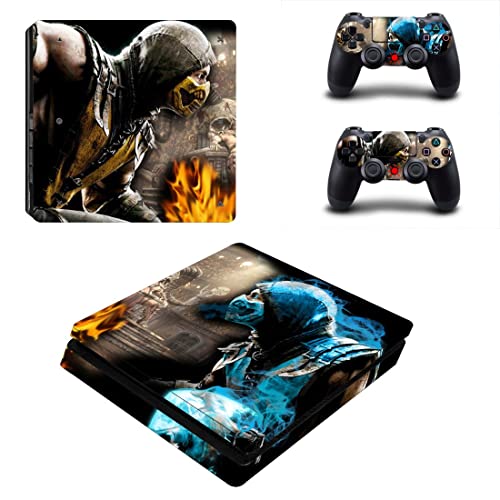 Za PS4 Pro - Game Ninja Mortal Best War Kombat X PS4 ili PS5 naljepnica za kožu za PlayStation 4 ili 5 konzola i kontrolera