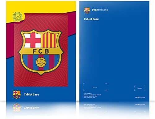 Dizajn slučajeva glave Službeno licencirano FC Barcelona Glitch Glitch uzorci mekih gela kompatibilni s Apple iPad mini