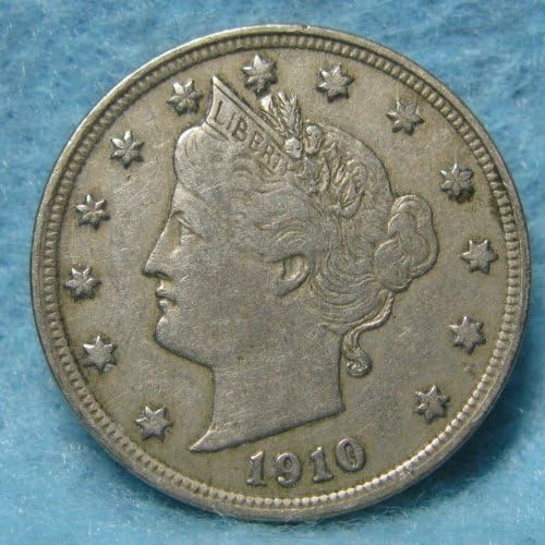 Liberty Pet Cent, v Nickel 1910 XF Stanje