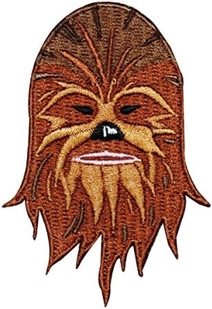 Disney Star Wars Chewbacca Face FACT Chewy Službeno licencirano željezo na Appliqueu