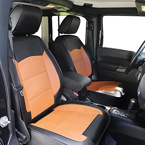 Oasis Auto 2018-2022 Wrangler JL 4 vrata prilagođenih kožnih pokrivača sjedala