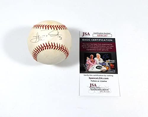 Carl Everett potpisao je službeni OAL bejzbol JSA Auto DA054879 - Autografirani bejzbol