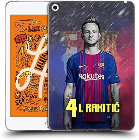 Dizajn glavnih slučajeva Službeno licenciran FC Barcelona Ivan Rakitic 2017/18 Prva tima grupa 1 Slučaj mekih gel -a kompatibilan