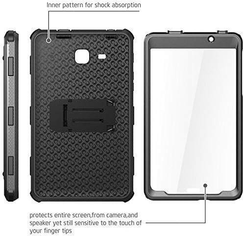 Galaxy Tab A Slučaj 7.0, teška i-blason Samsung Galaxy Tab A 7 Armorbox dvostruki sloj Hybrid Hybrid Full-Body zaštitni