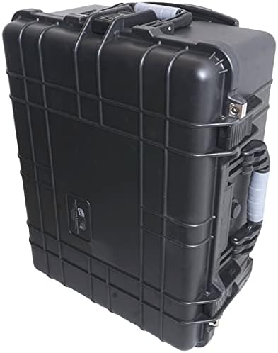Slučaj Club Club odgovara 35 Motorola CP200 / XPR 3500E dvosmjerni radiji u predrezanom vodootpornoj kućištu s teškim kotačima